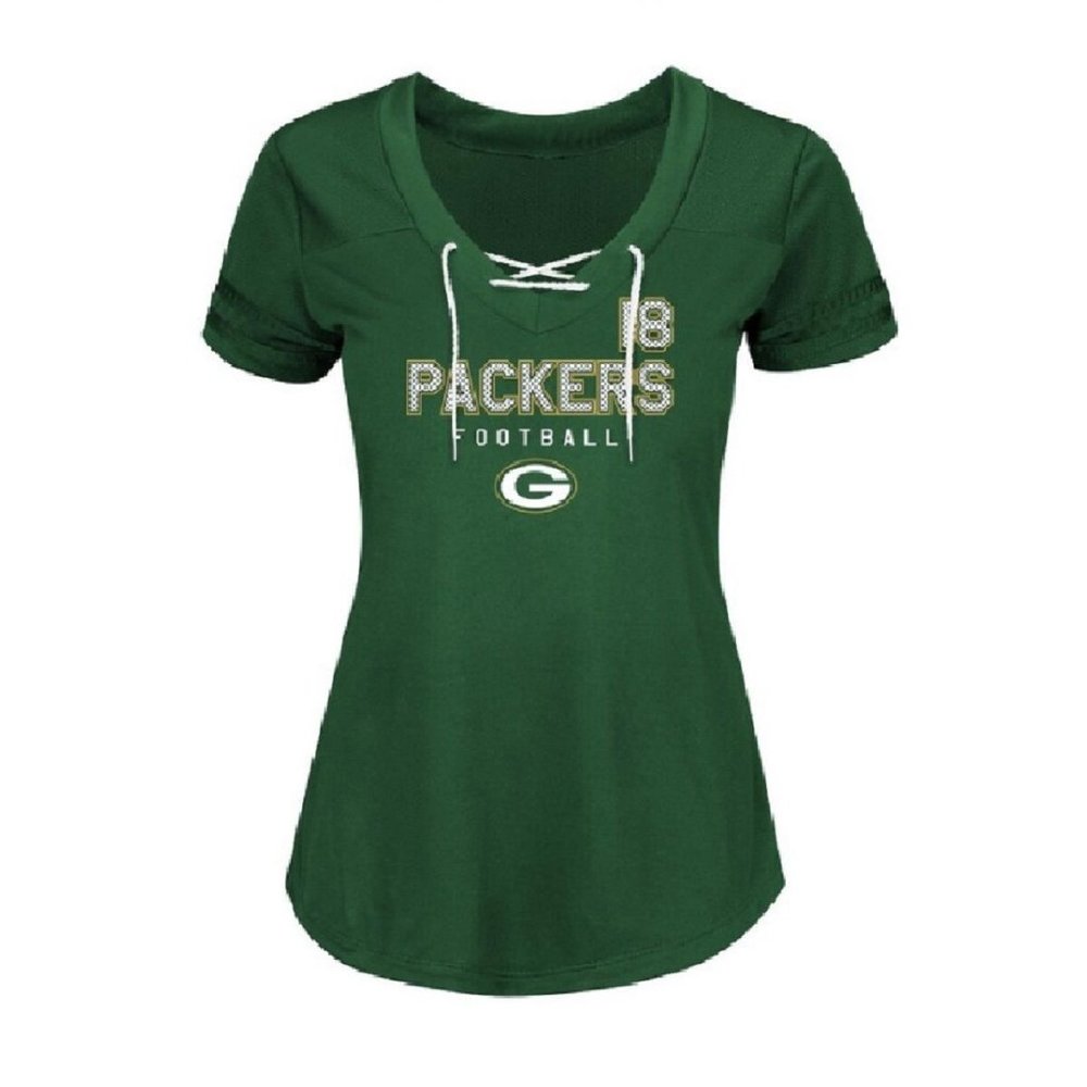 NFL GREEN BAY PACKERS WOMENS #18 RANDALL COBB JERSEY SIZE SMALL Tee (xs fit) NWT